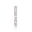 Round-cut Eternity Band in Gold with a Full-circle of Diamonds