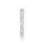 Round-cut Eternity Band in Gold with a Full-circle of Diamonds