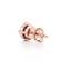 Solitaire Stud Round-cut Diamond Earrings