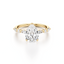 Pear-cut Engagement Ring with Marquise and Round Diamond Band