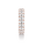 Oval-cut Eternity Band in Gold with a Full-circle of Diamonds