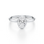 Oval-cut Bezel Set Engagement Ring with a Gold Band