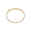 Princess-cut Diamond Tennis Bracelet set in Gold
