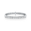 Oval-cut Diamond Tennis Bracelet set in Gold
