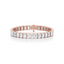 Emerald-cut Diamond Tennis Bracelet set in Gold