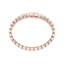 Emerald-cut Diamond Tennis Bracelet set in Gold